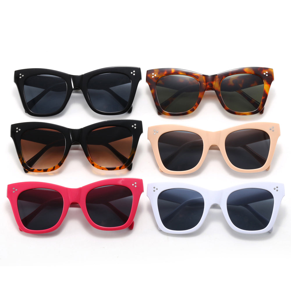 Cat Eye Square Women UV400 Protection Sunglasses