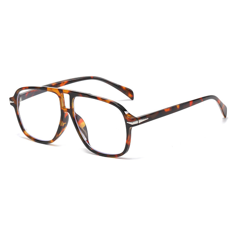 Retro Double Bridge Pilot Sunglasses