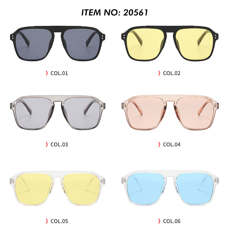 Men Women Square Outdoor Sunglasses