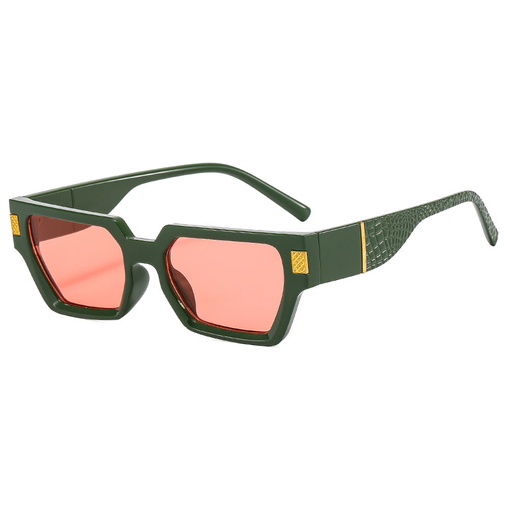 Classic Square Thick Frame Sunglasses