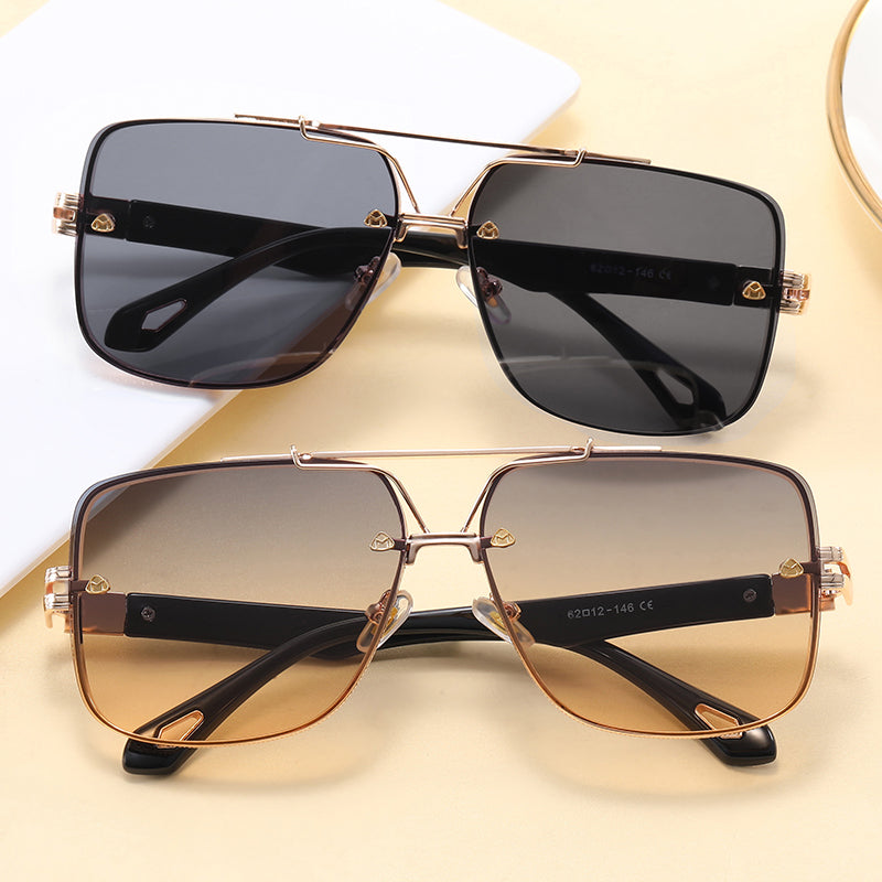Metal Frame Men Shades Sunglasses