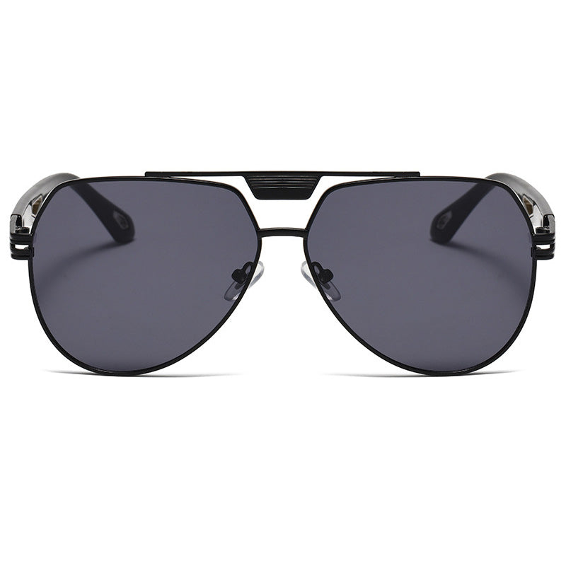 Metal Flat Top Shades Sunglasses