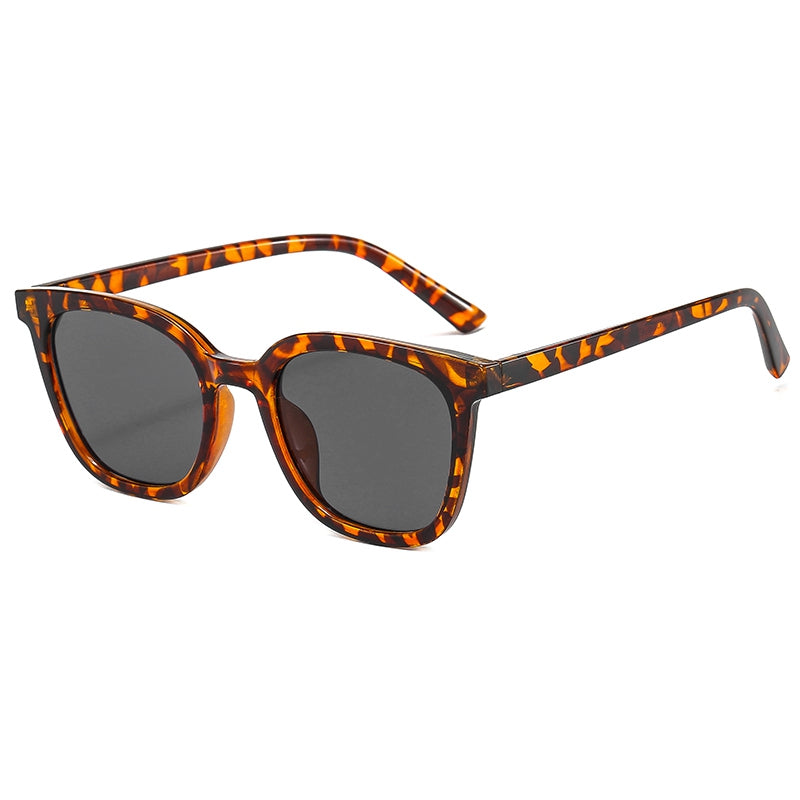 Men Women Retro Square Sunglasses