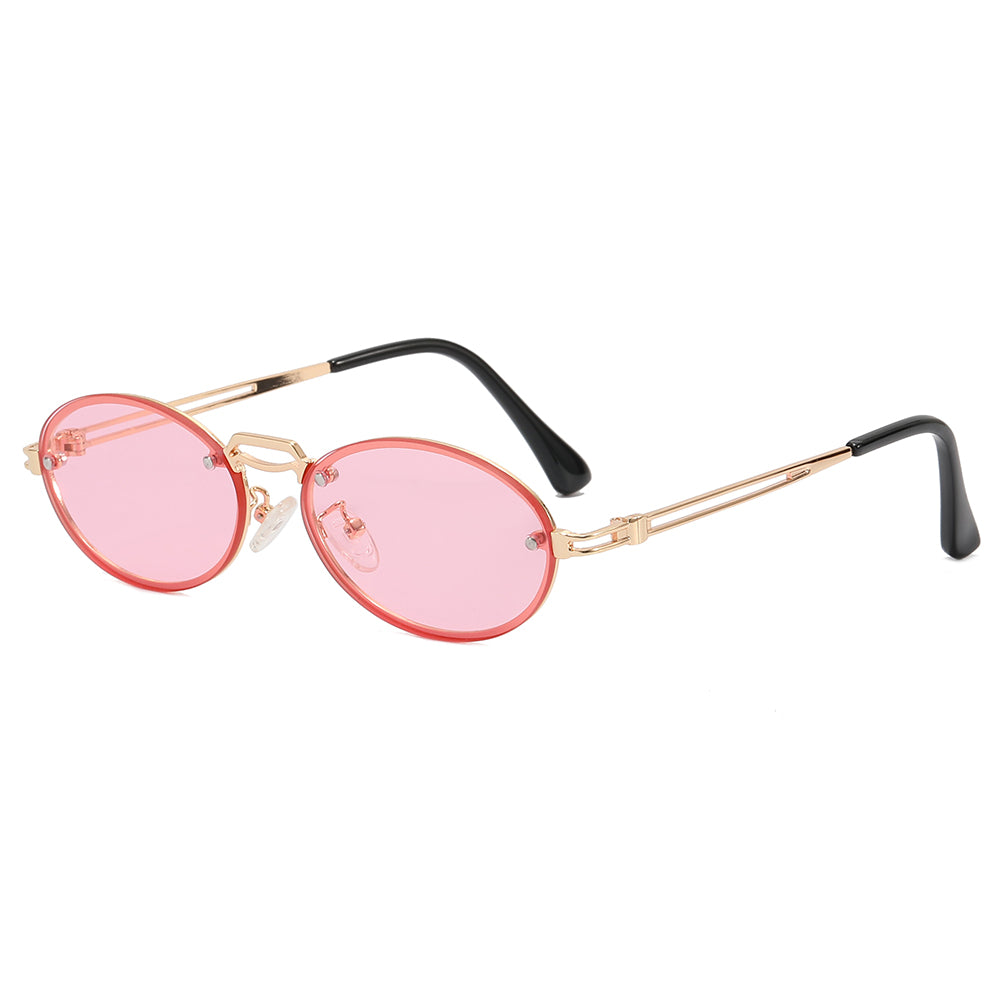 Metal Frame Round Shades Sunglasses