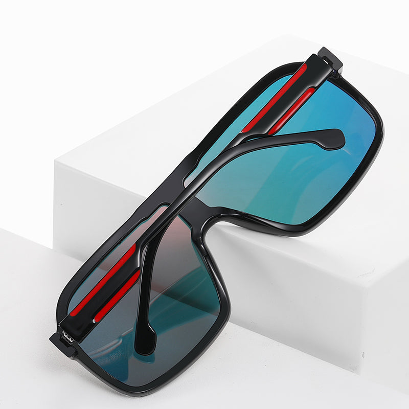 Polarized Oversized Shield Cycling Sports Sunglasses