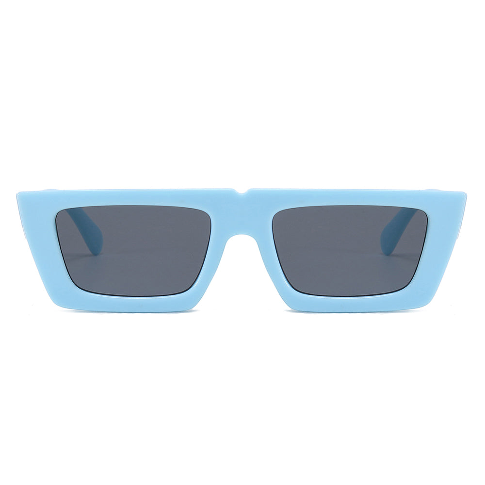 Fashion Flat Top Rectangle Sunglasses