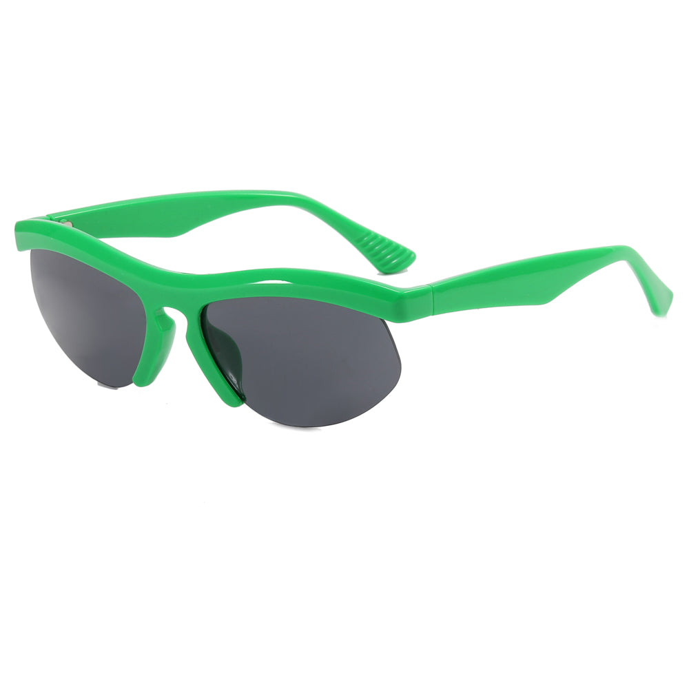 Y2K Half Frame Women Sunglasses