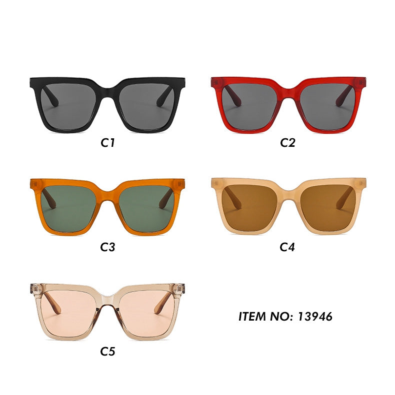 Women Square Trendy Cateye Sunglasses