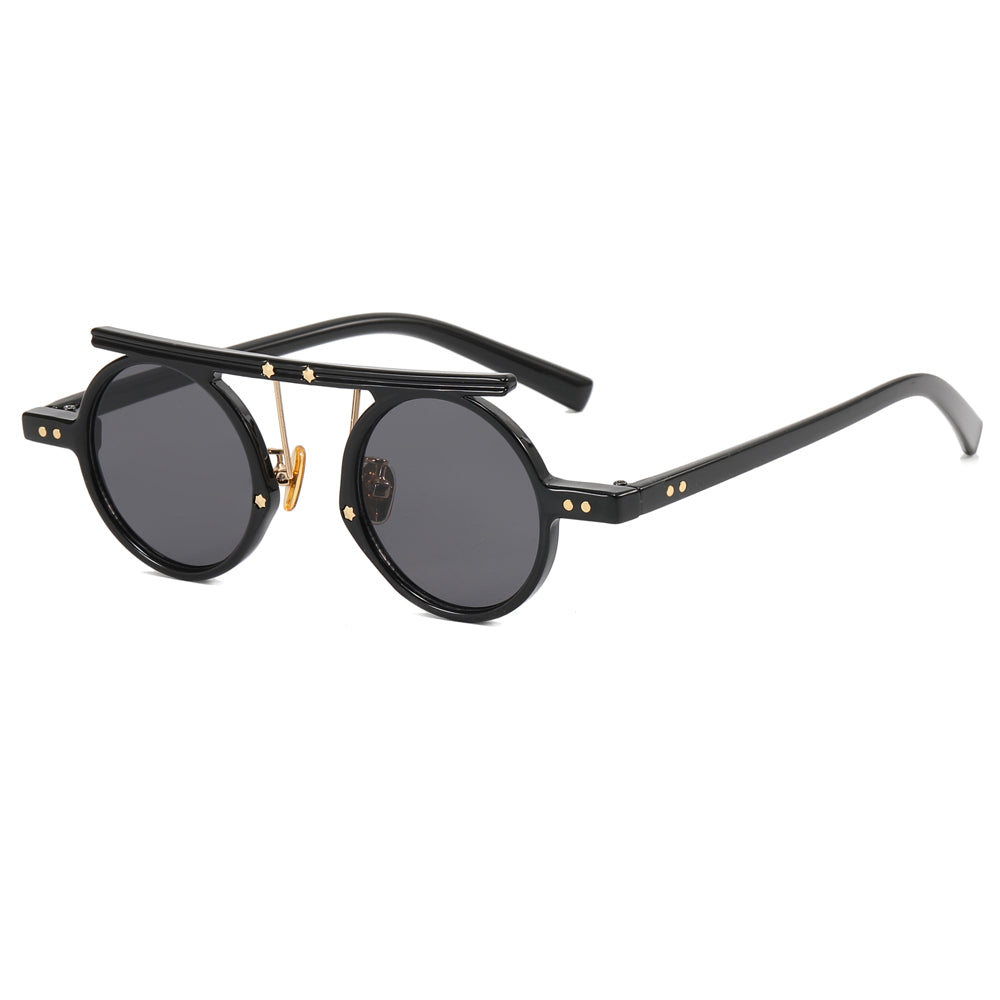 Fashion Round Steampunk Sunglasses
