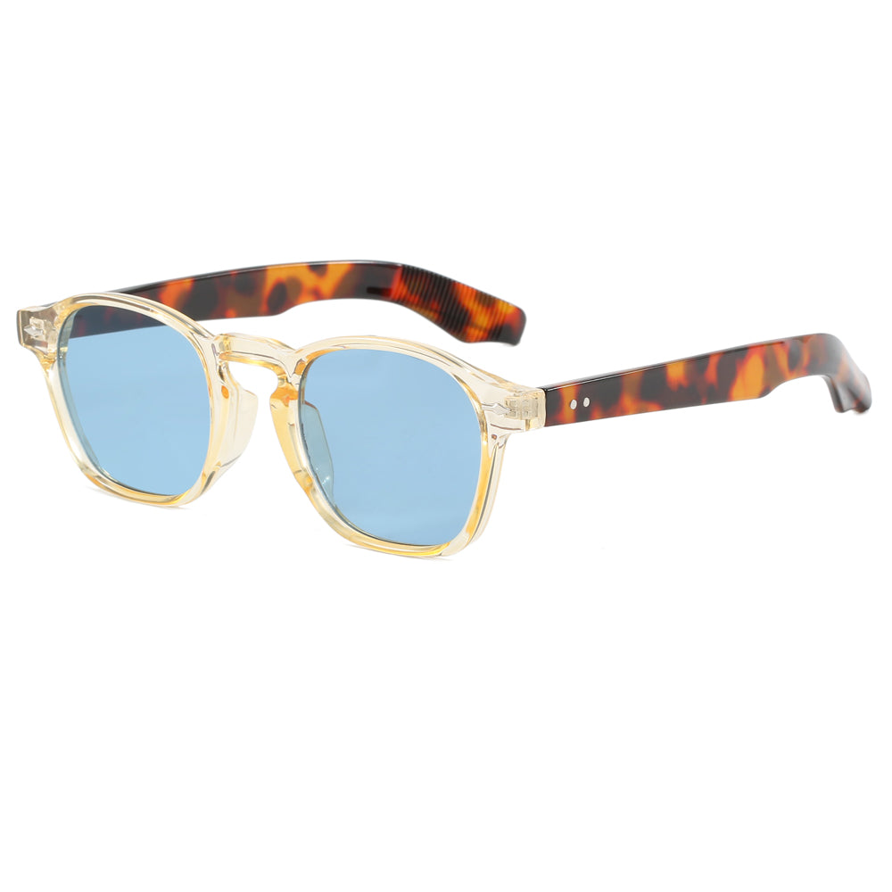 Trendy Classic Round Tinted Vacation Beach Sunglasses