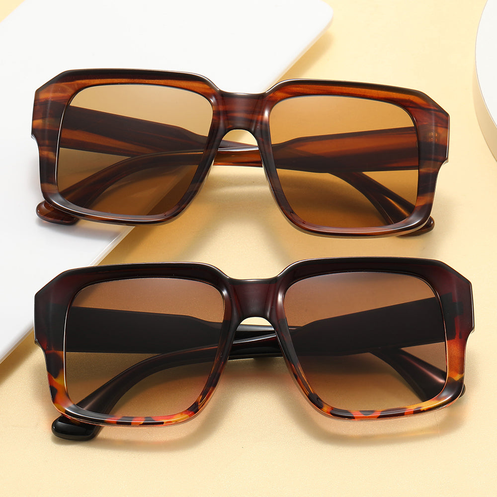 Oversized Square Women Shades Sunglasses