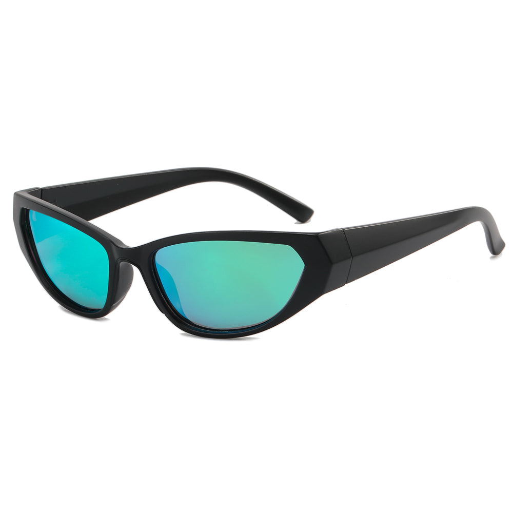 Polarized Y2K Oval Outdoor Cycling Sporty Sunglasses
