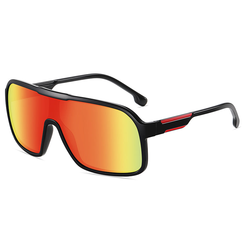 Polarized Oversized Shield Cycling Sports Sunglasses
