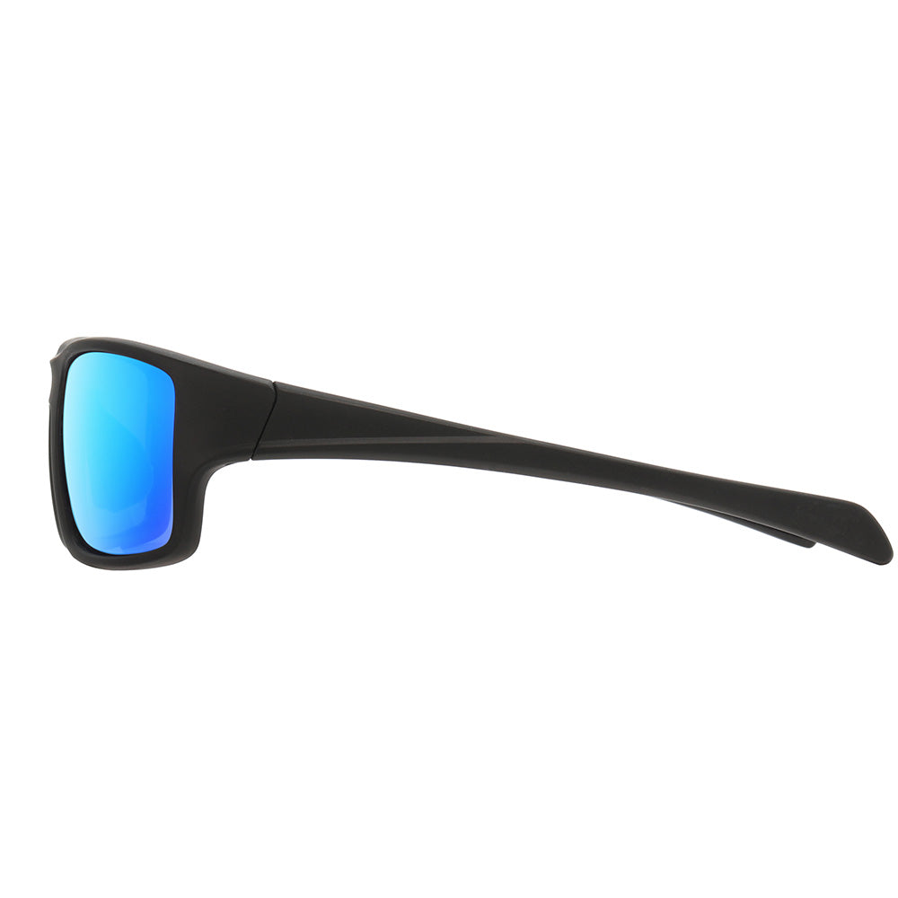 Flat Top Polarized Rectangular Sports Sunglasses