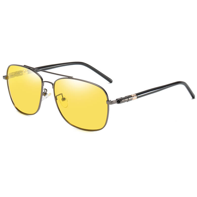 Polarized Men's Square Driving Sunglasses