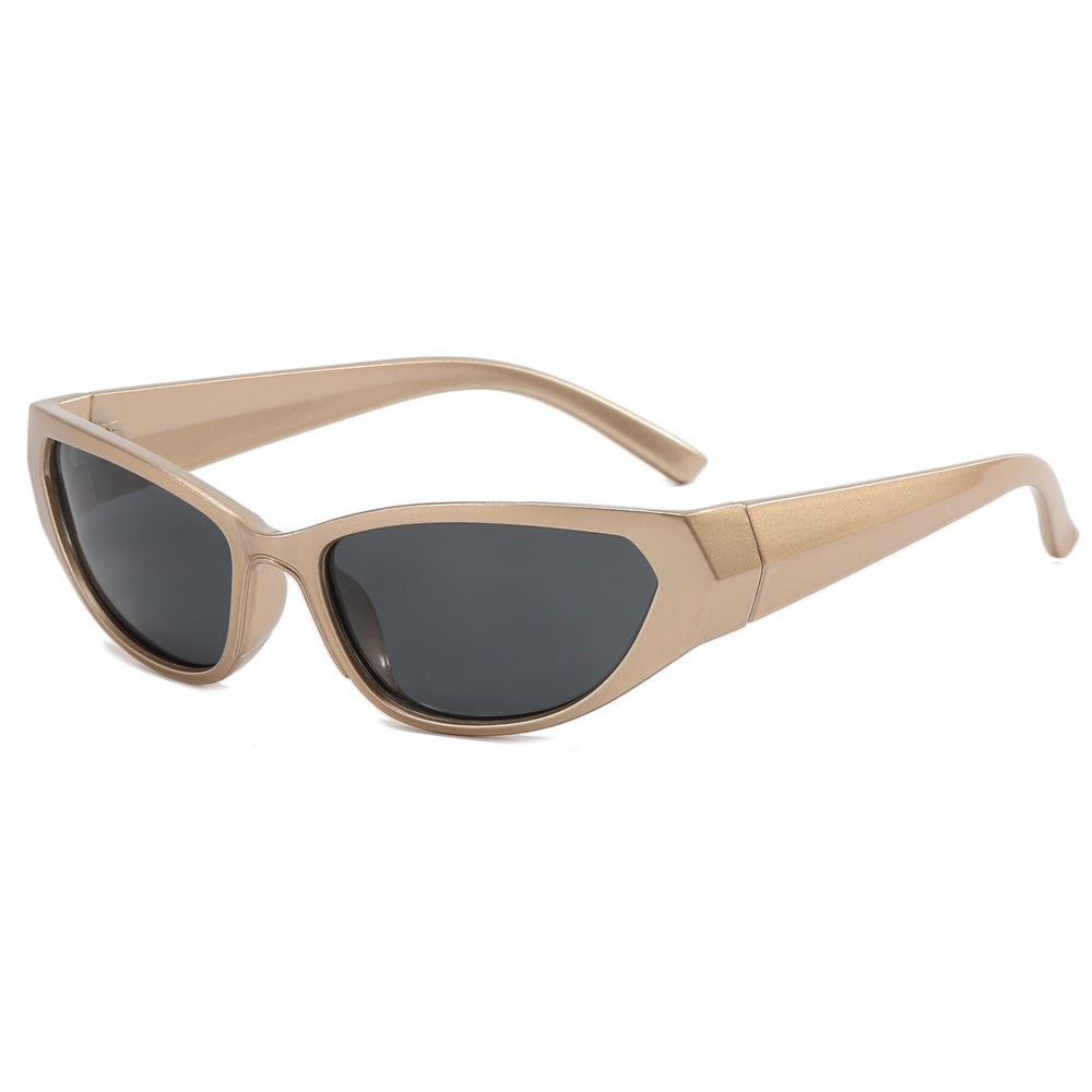 Polarized Y2K Oval Outdoor Cycling Sporty Sunglasses