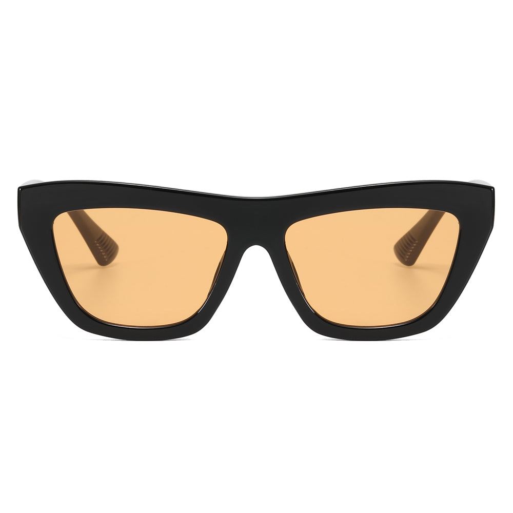 Vintage Women Square Trendy Cateye Sunglasses