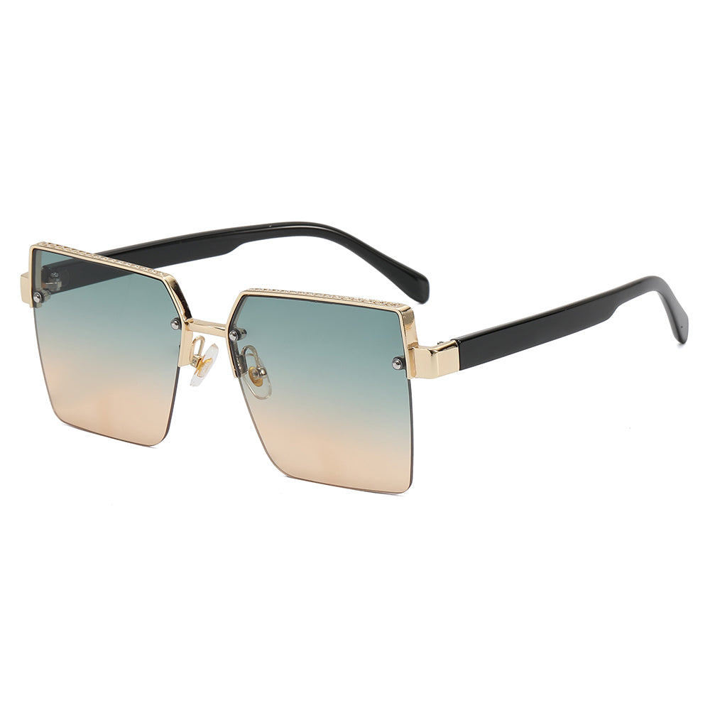 fashion square Gradient Shades sunglasses