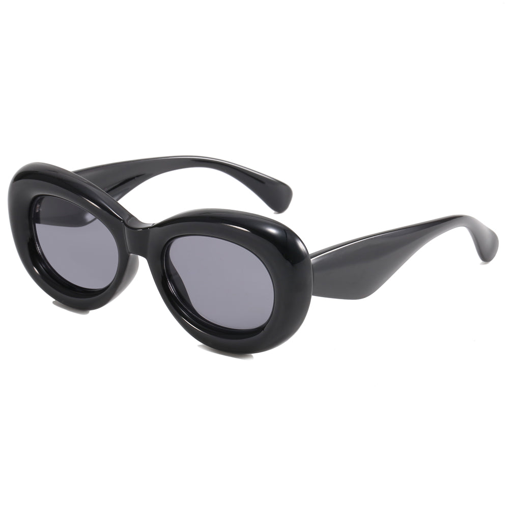 Chunky Colorful Oval Sunglasses