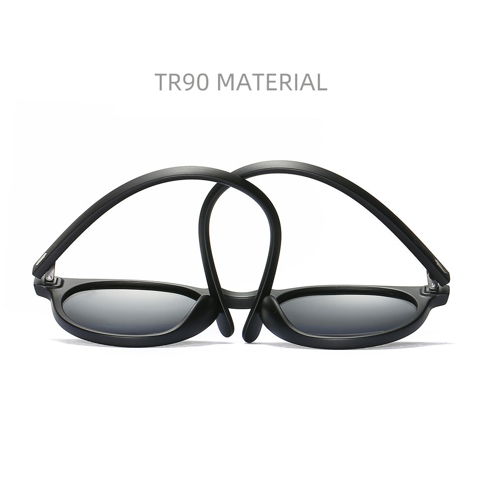 Retro Vintage Round Polarized Sunglasses