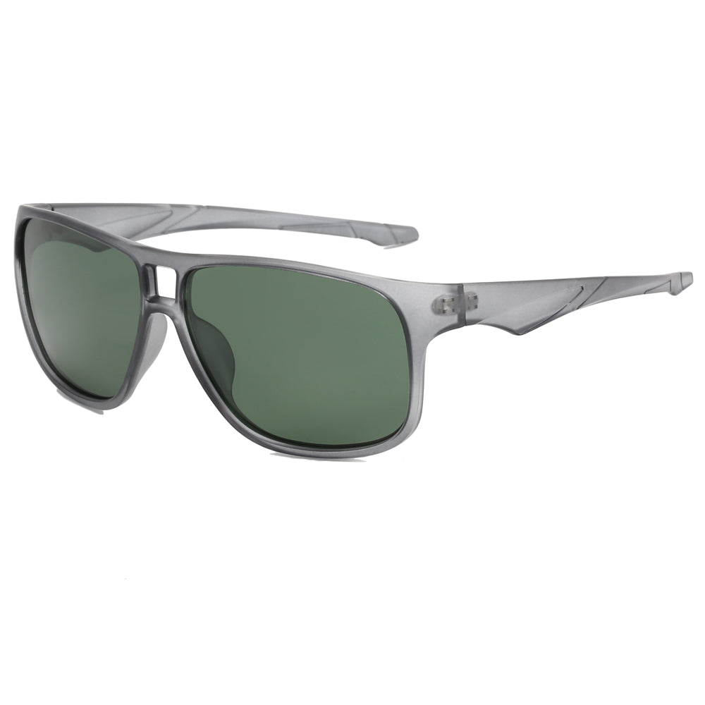 Flat Top Square Sports Goggles Outdoor Polarized Sunglasses