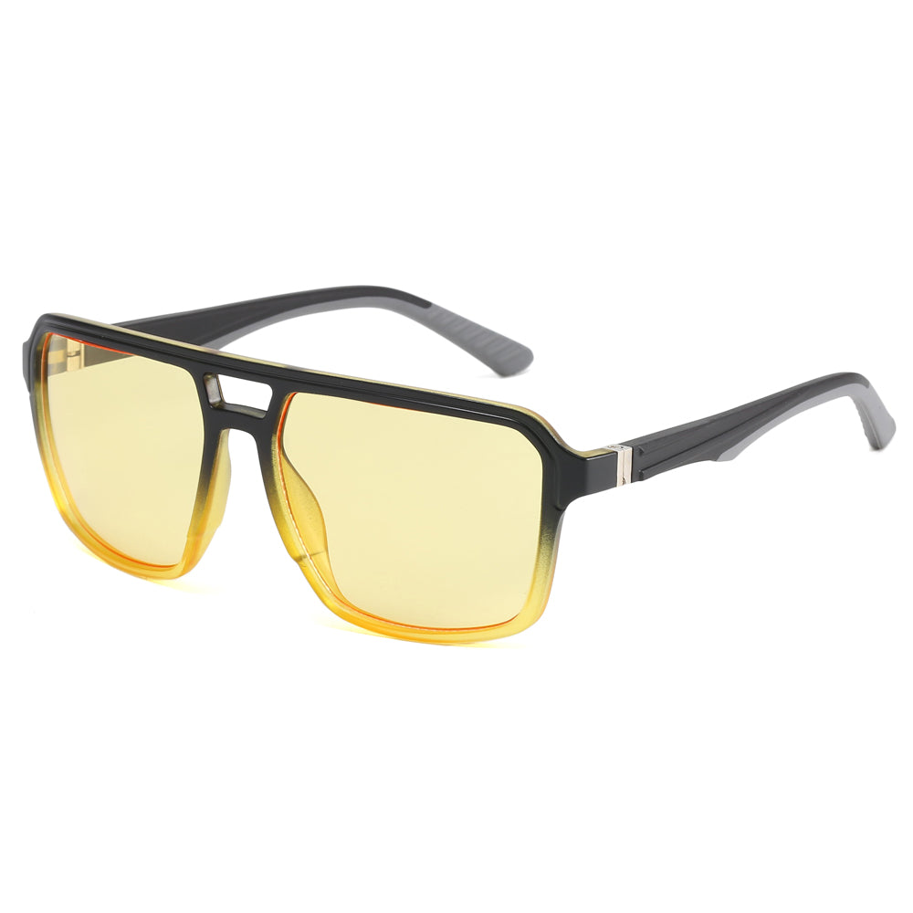 Square Flat Top Spring Hinges Sunglasses