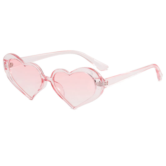 Lovely Cute Heart Sunglasses