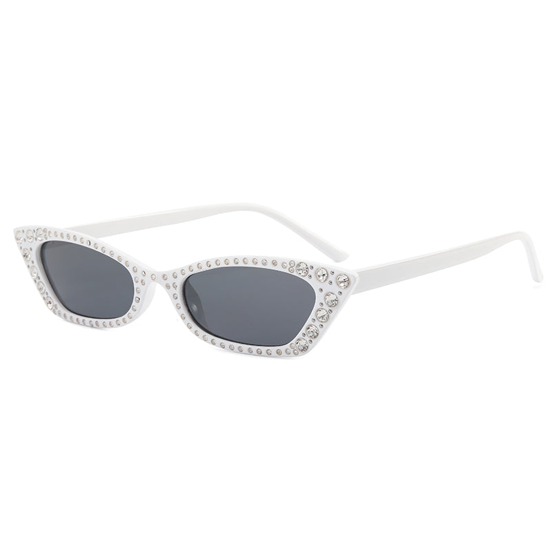 Cat Eye Bling Bling Women Rhinestones Sunglasses