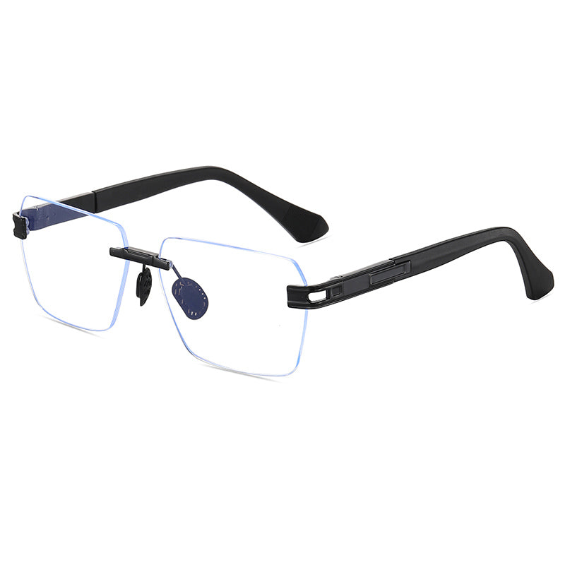 Men's Gradient Rimless Sunglasses