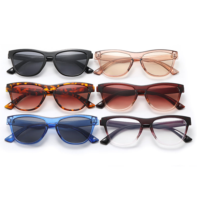 Women Square Trendy Cateye Sunglasses