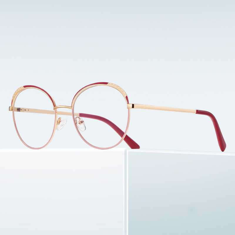 Round High Quality Blue Light Blocking Eyeglasses