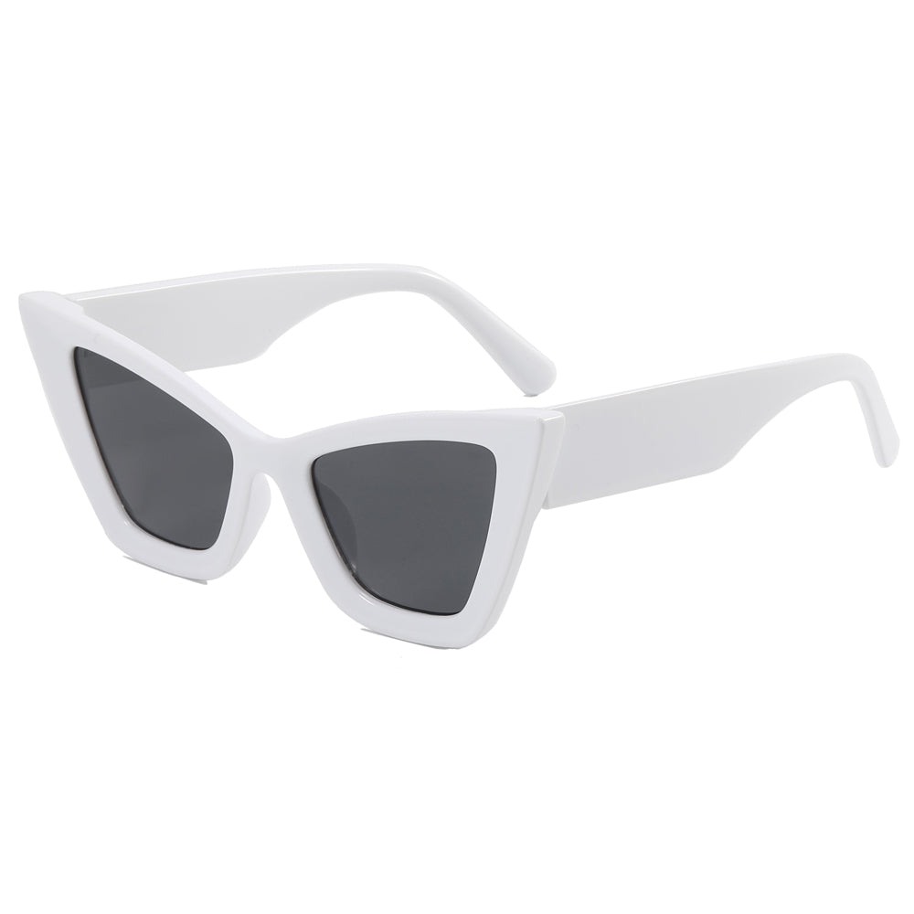 Cat Eye Women Triangle Sunglasses