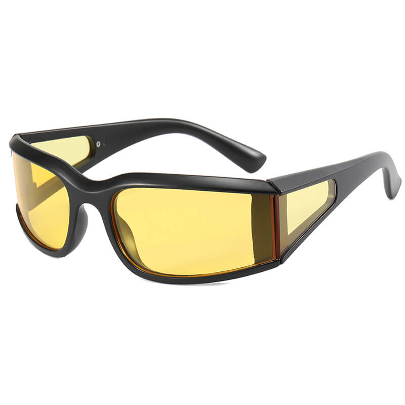 Fashion Sporty Wrap Around Goggle
