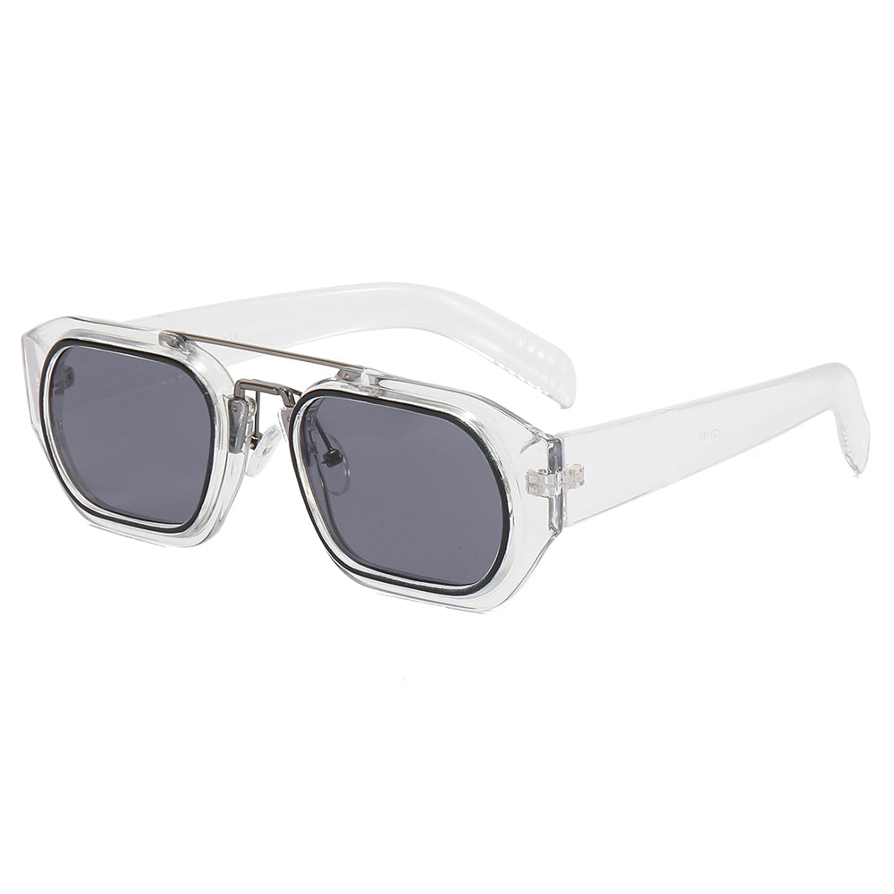 Fashion 2022 New Rectangle Flat Top Outdoor Sunglasses
