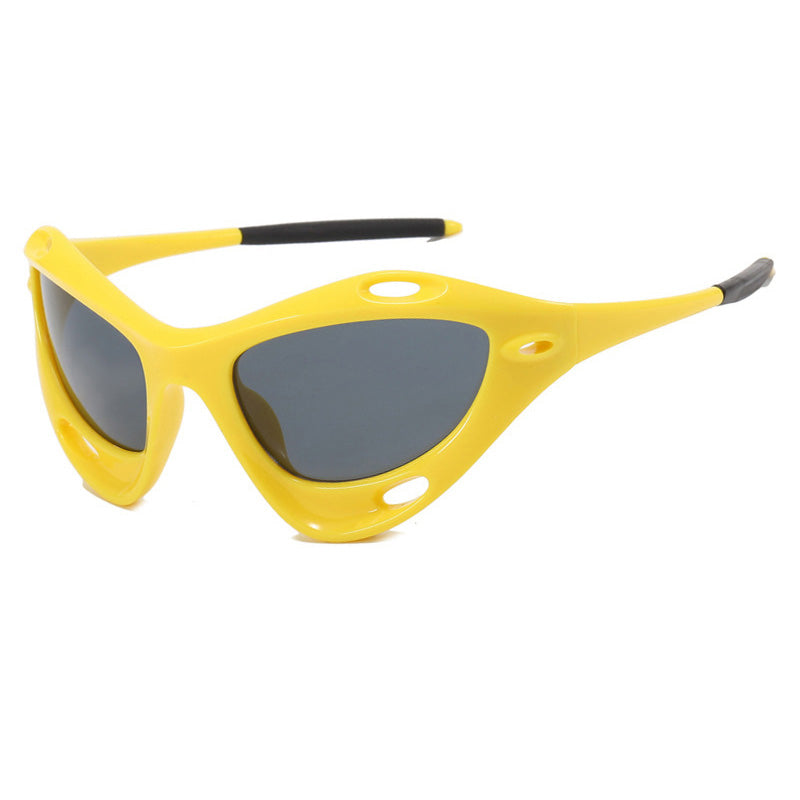 Futuristic Y2K Fashion Sporty Sunglasses