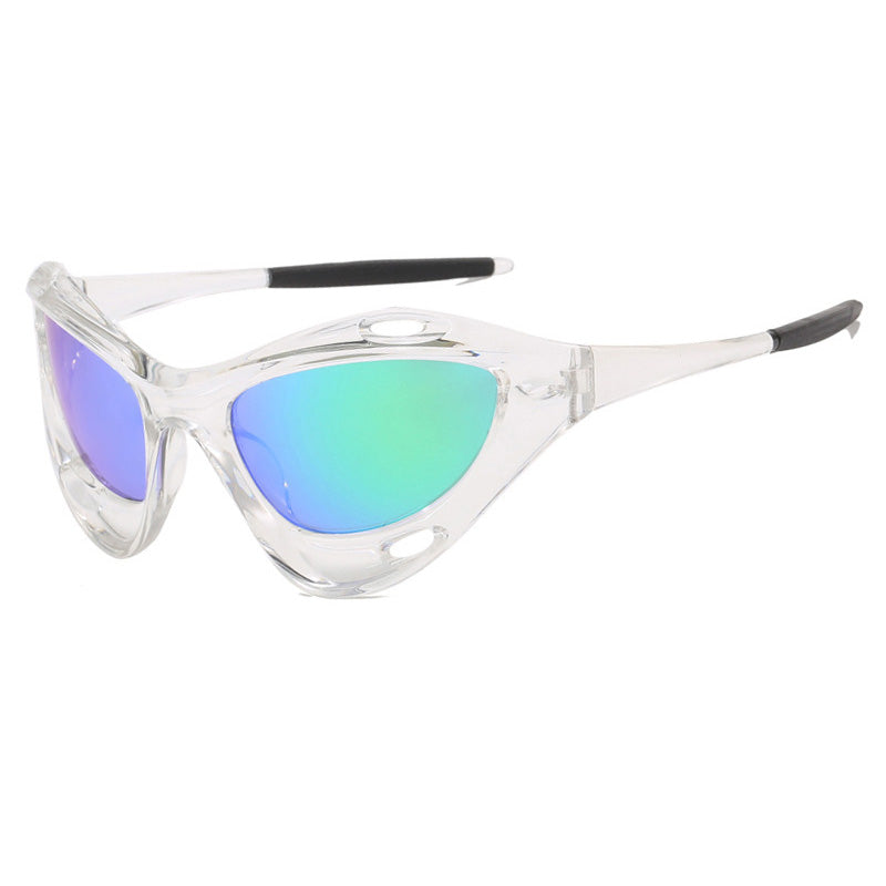 Futuristic Y2K Fashion Sporty Sunglasses