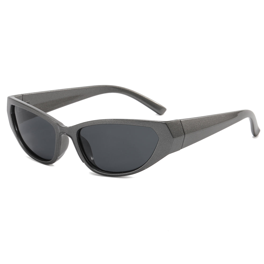 Polarized Y2K Oval Outdoor Cycling Sporty Sunglasses