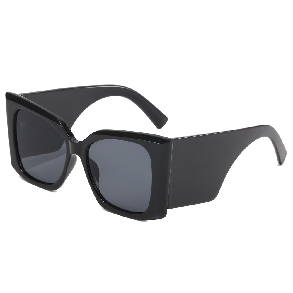Square Oversized Butterfly Chunky Shades Sunglasses
