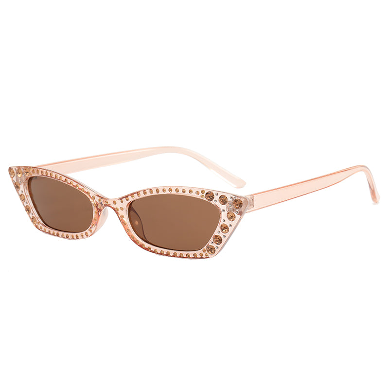 Cat Eye Bling Bling Women Rhinestones Sunglasses