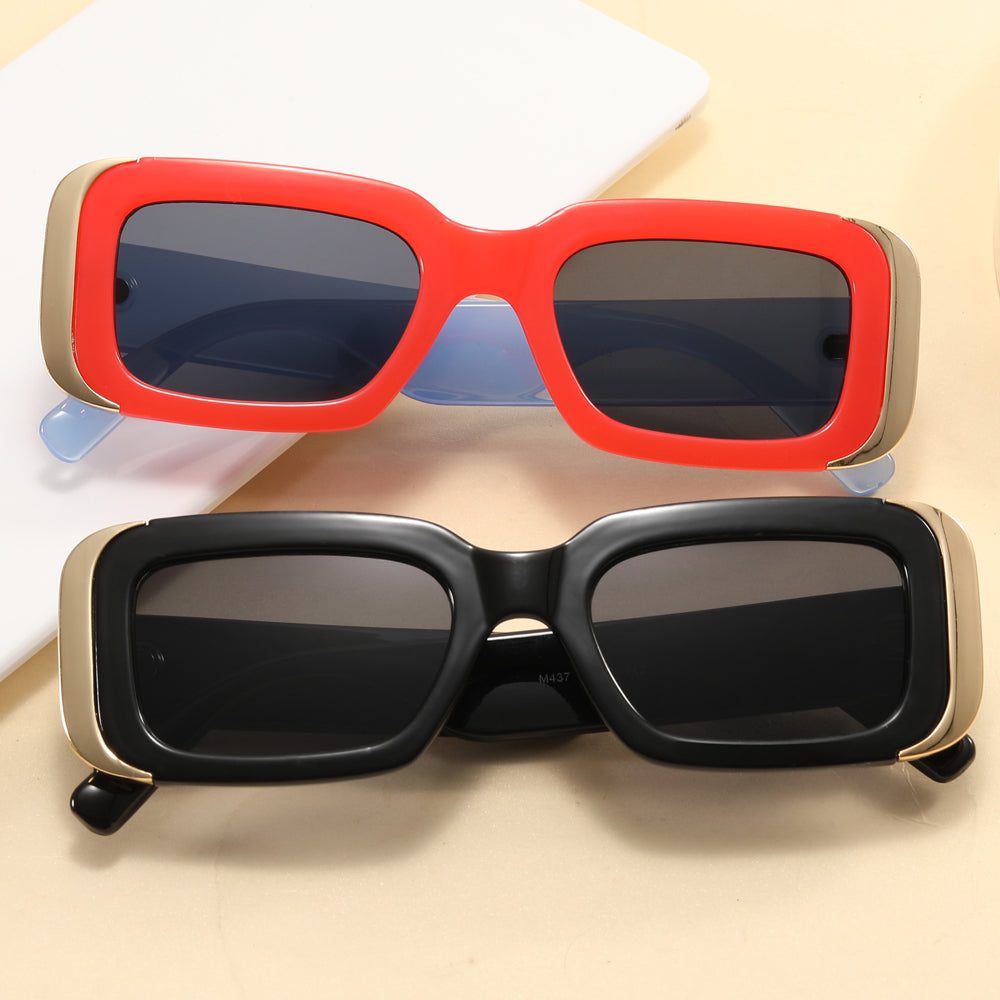 Retro Vintage Small Rectangle Sunglasses