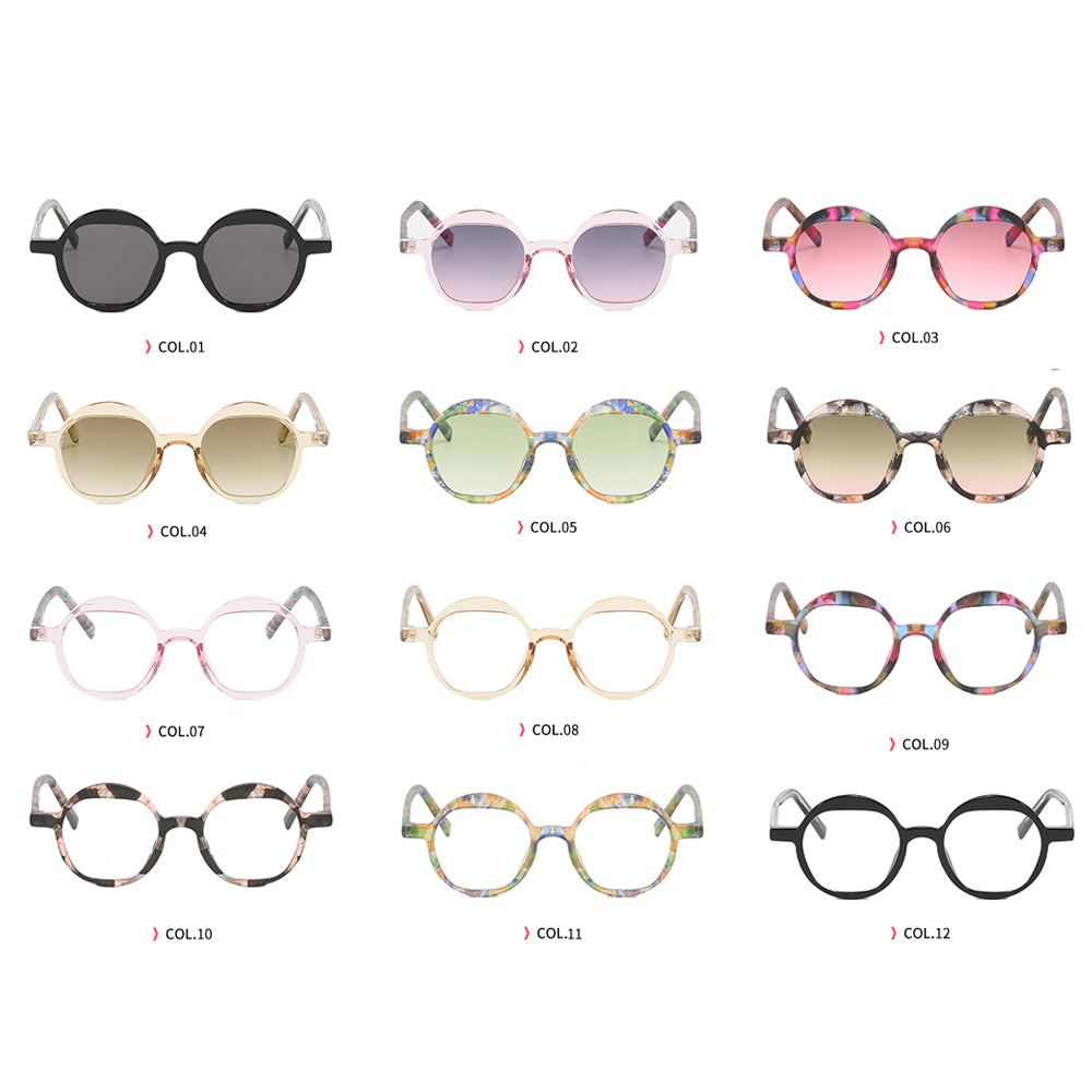 Retro Vintage Round Tinted Sunglasses