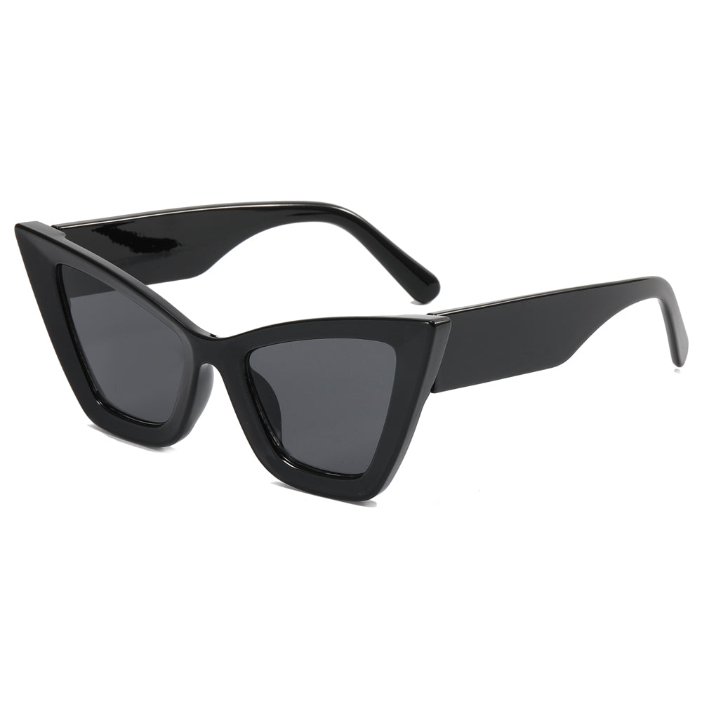 Cat Eye Women Triangle Sunglasses