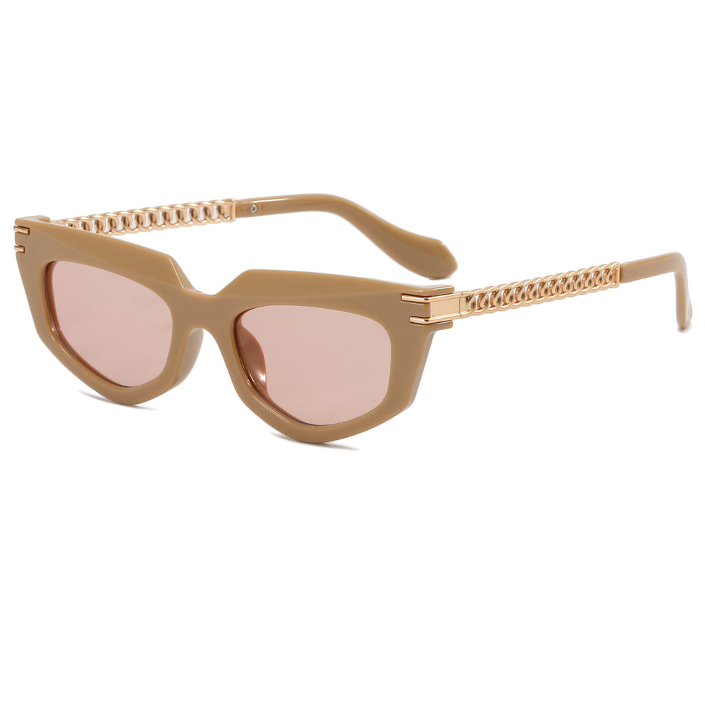 Cat Eye Polygon Shades Sunglasses