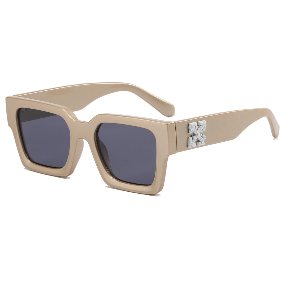 Chunky Chic Square Tinted Sunglasses