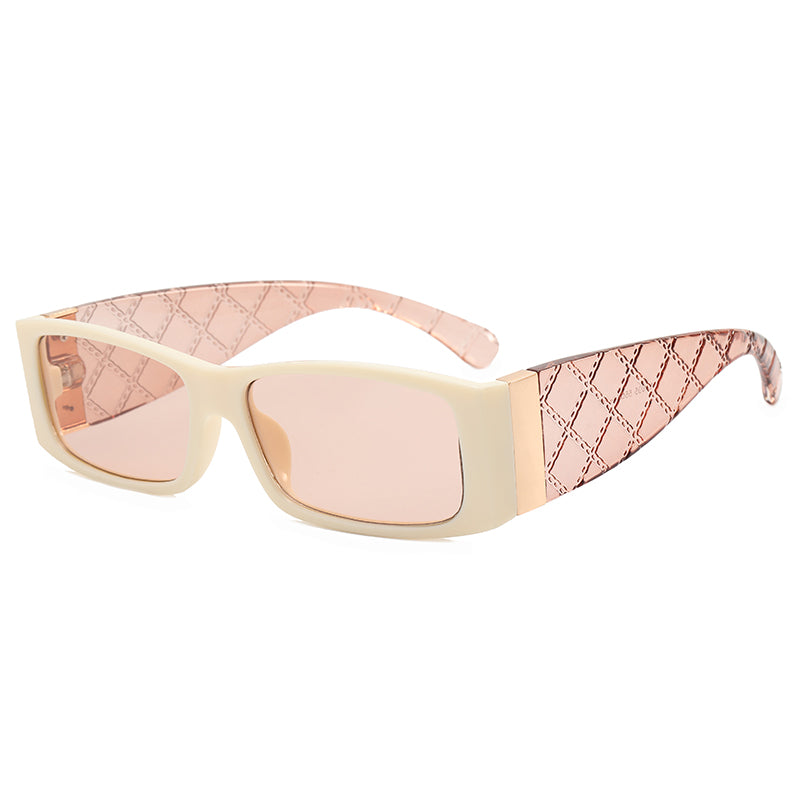 Luxury Retro Rectangle Sunglasses