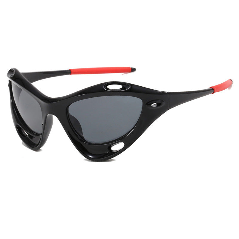 Futuristic Y2K Fashion Sporty Sunglasses