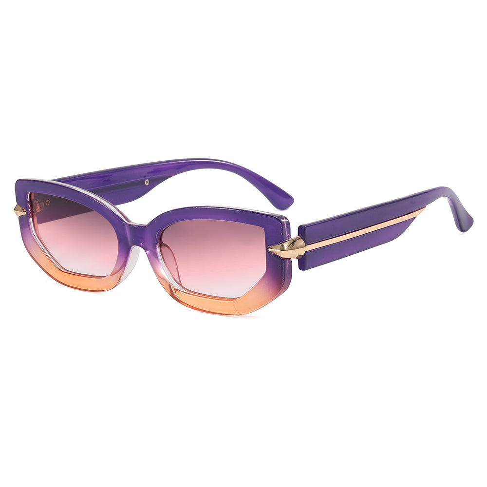 Rectangle Cat Eye Shades Sunglasses