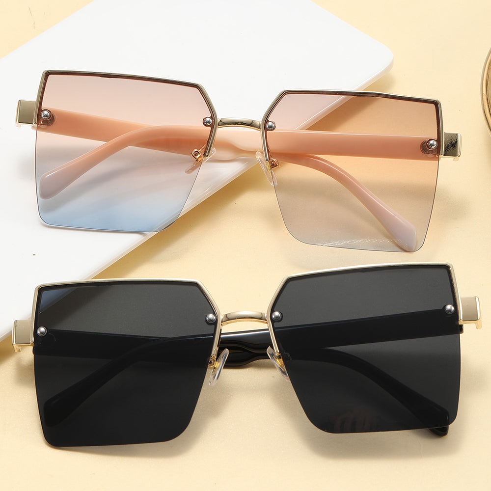 fashion square Gradient Shades sunglasses