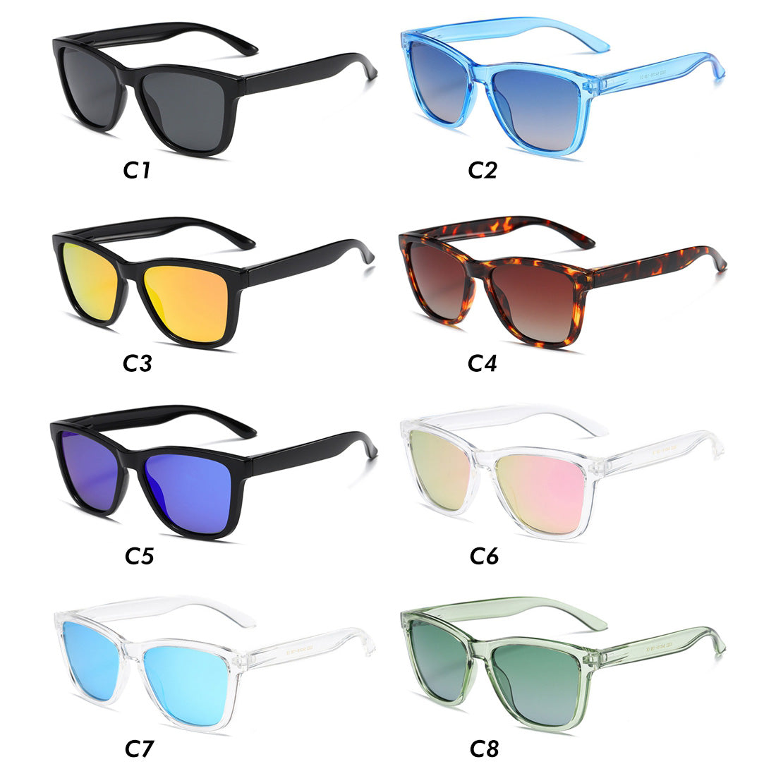 Classic Unisex Polarized Sunglasses