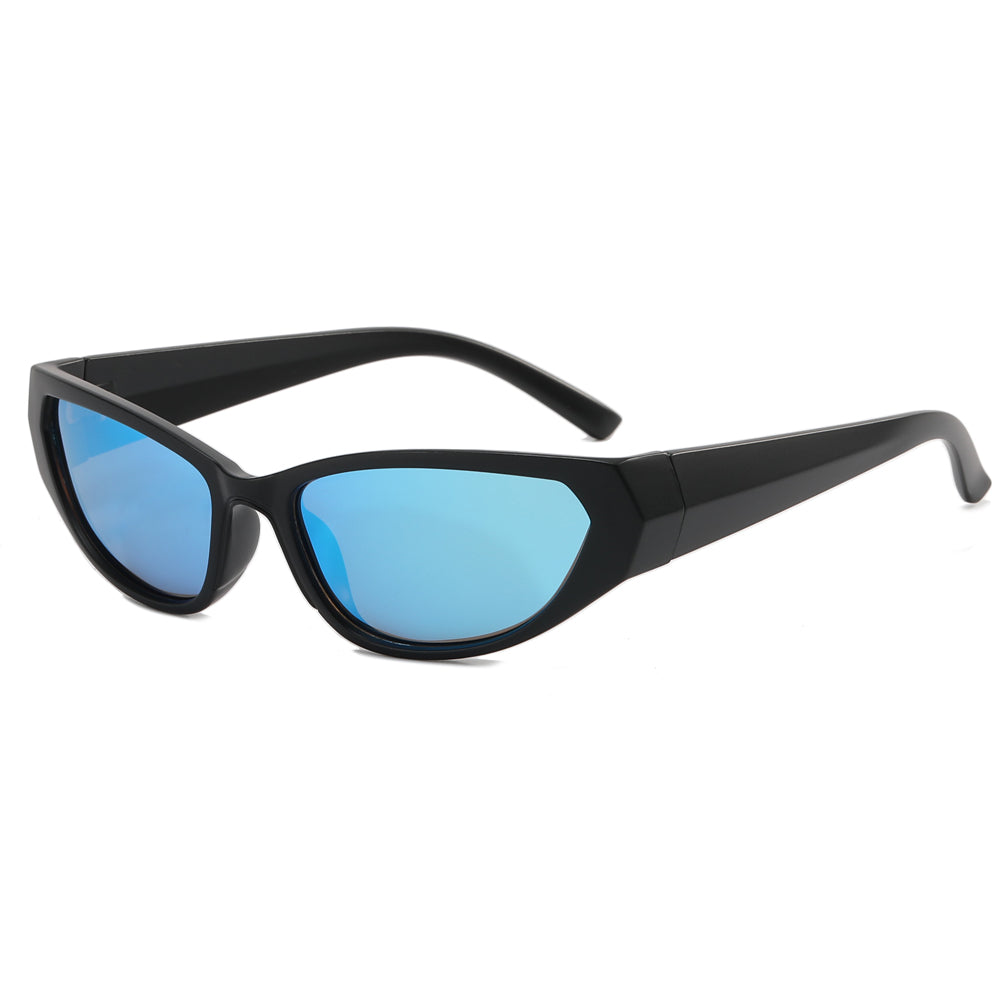 Polarized Y2K Oval Outdoor Cycling Sporty Sunglasses